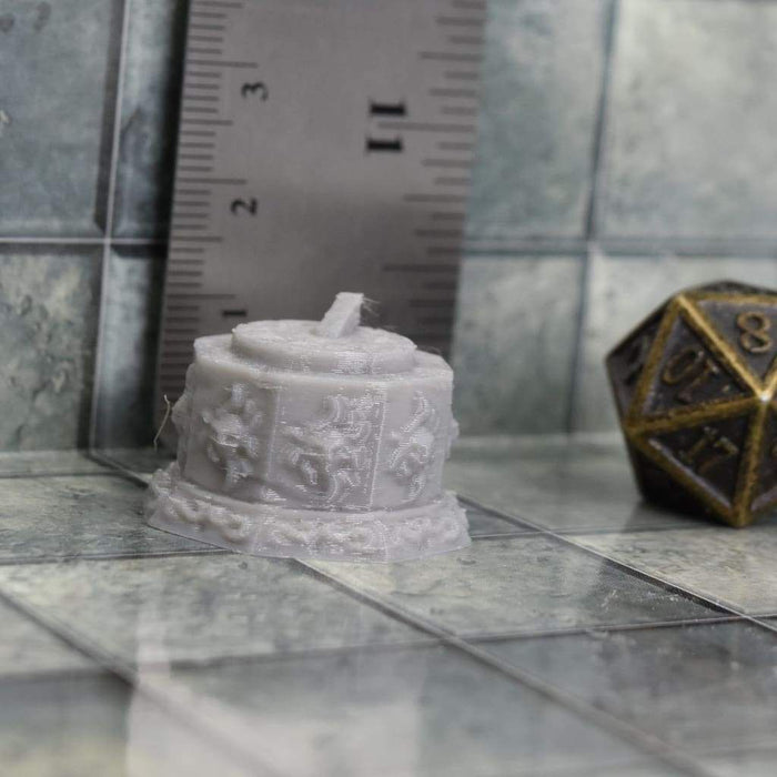 Tabletop wargaming terrain Stone Sundial for dnd accessories-Scatter Terrain-Fat Dragon Games- GriffonCo Shoppe