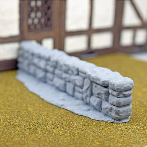 Tabletop wargaming terrain Stone Wall for dnd accessories-Scatter Terrain-Fat Dragon Games- GriffonCo Shoppe