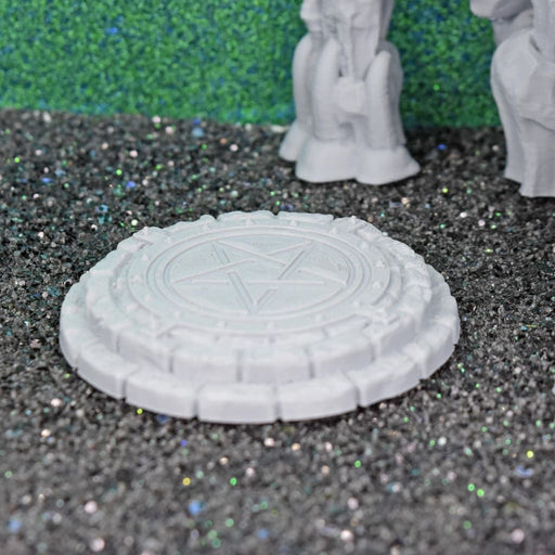 Tabletop wargaming terrain Summoning Circle for dnd accessories-Scatter Terrain-EC3D- GriffonCo Shoppe