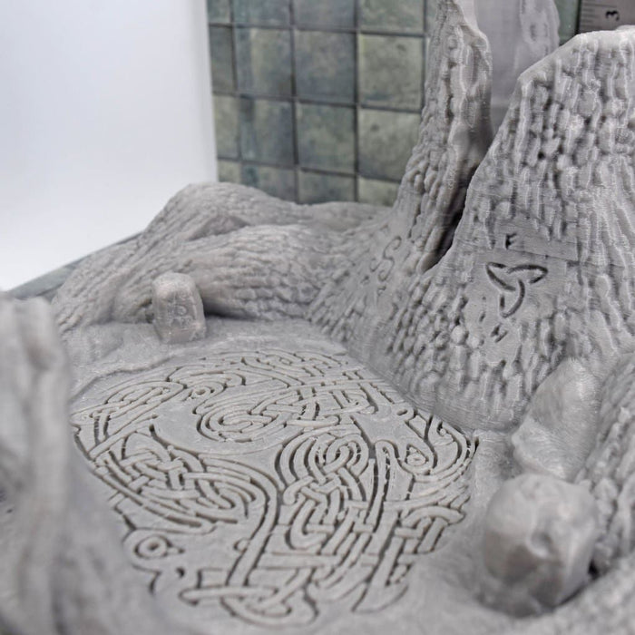 Tabletop wargaming terrain Sundered Heartwood Tree for dnd accessories-Scatter Terrain-MasterWorks OpenForge- GriffonCo Shoppe