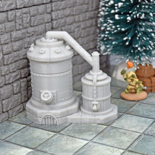 Tabletop wargaming terrain Tavern Brew Kettle for dnd accessories-Scatter Terrain-EC3D- GriffonCo Shoppe