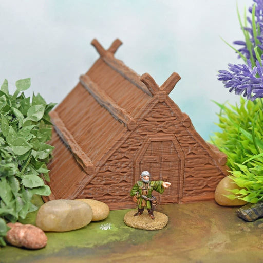 Tabletop wargaming terrain Thatched Hut for dnd accessories-Scatter Terrain-Hayland Terrain- GriffonCo Shoppe