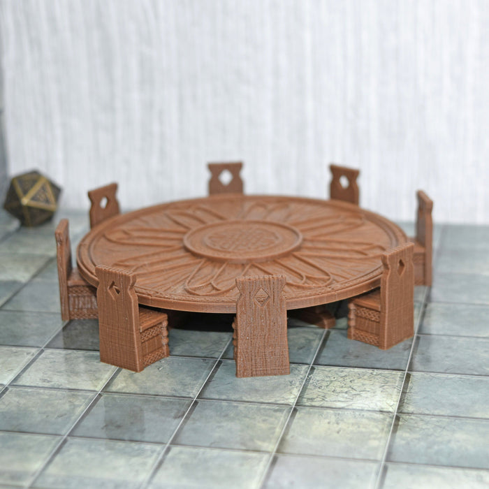 Tabletop wargaming terrain The Round Table for dnd accessories-Scatter Terrain-Vae Victis- GriffonCo Shoppe