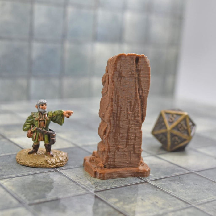 Tabletop wargaming terrain Totem Statue for dnd accessories-Scatter Terrain-EC3D- GriffonCo Shoppe