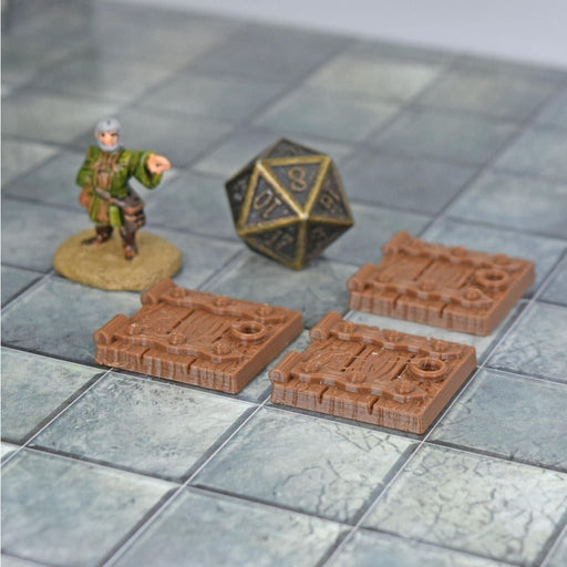 Tabletop wargaming terrain Trap Doors for dnd accessories-Scatter Terrain-Fat Dragon Games- GriffonCo Shoppe