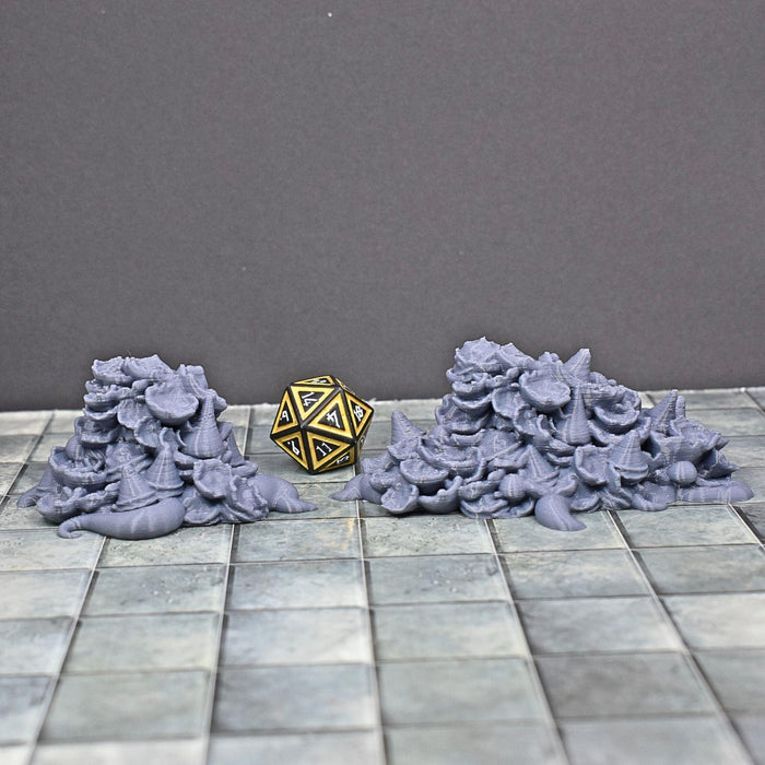 Tabletop wargaming terrain Wall of Fungus for dnd accessories-Scatter Terrain-Hayland Terrain- GriffonCo Shoppe