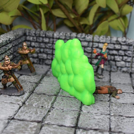 Tabletop wargaming terrain Wall of Poison for dnd accessories-Scatter Terrain-Nickey's Hatchery- GriffonCo Shoppe