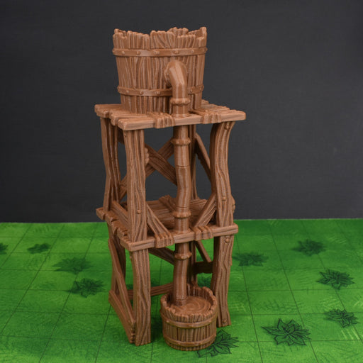 Tabletop wargaming terrain Water Tower for dnd accessories-Scatter Terrain-Vae Victis- GriffonCo Shoppe