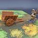 Tabletop wargaming terrain Wooden Pull Cart for dnd accessories-Scatter Terrain-Fat Dragon Games- GriffonCo Shoppe