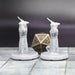 dnd Miniatures set of Cultists Stabbing unpainted figures-Miniature-EC3D- GriffonCo Shoppe