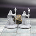 dnd Miniatures set of Cultists Standing unpainted figures-Miniature-EC3D- GriffonCo Shoppe