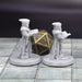 dnd Miniatures set of Cultists unpainted figures for tabletop wargaming terrain games-Miniature-EC3D- GriffonCo Shoppe
