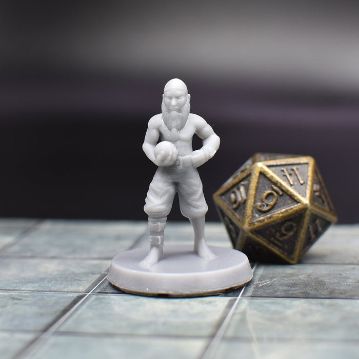 dnd Pirate Miniature Cannonball Pirate for tabletop wargaming-Miniature-EC3D- GriffonCo Shoppe
