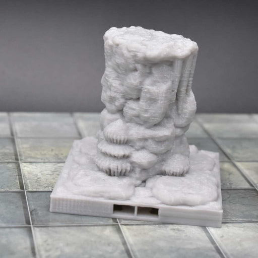 dnd Tiles DragonLock - Cavern - Column is 3D Printed for Tabletop-Terrain Tiles-Fat Dragon Games- GriffonCo Shoppe