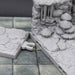dnd Tiles DragonLock - Cavern - Ramp is 3D Printed for Tabletop-Terrain Tiles-Fat Dragon Games- GriffonCo Shoppe
