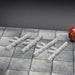 dnd Tiles DragonLock - Dungeon - Edge Clips is 3D Printed for Tabletop-Terrain Tiles-Fat Dragon Games- GriffonCo Shoppe
