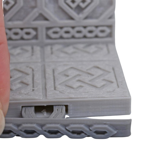 dnd Tiles DragonLock - Dwarven - Edge Clips is 3D Printed for Tabletop-Terrain Tiles-Fat Dragon Games- GriffonCo Shoppe