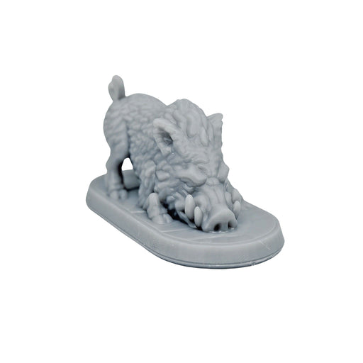 dnd miniature Boar for dungeons and slaying dragons in tabletop wargaming.-Miniature-Brite Minis- GriffonCo Shoppe