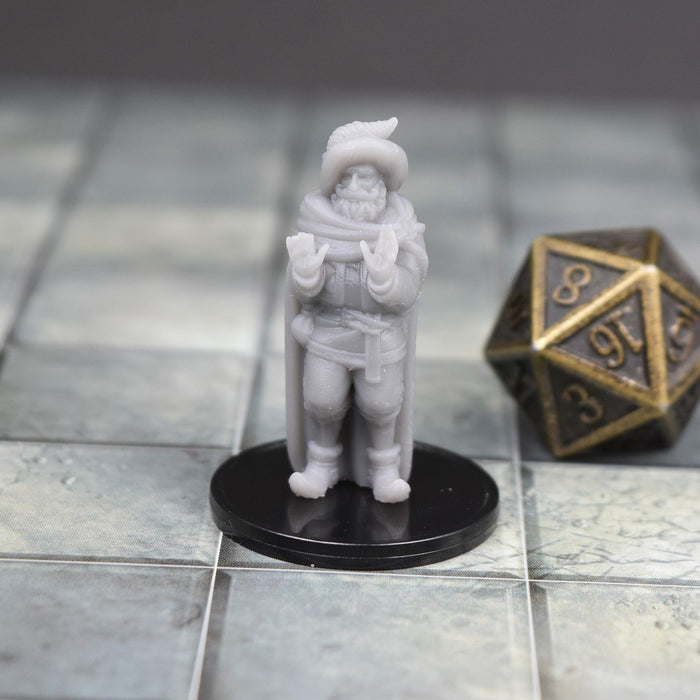 dnd miniature Cart Driver Hold-up for dungeons and slaying dragons in tabletop wargaming.-Miniature-Vae Victis- GriffonCo Shoppe