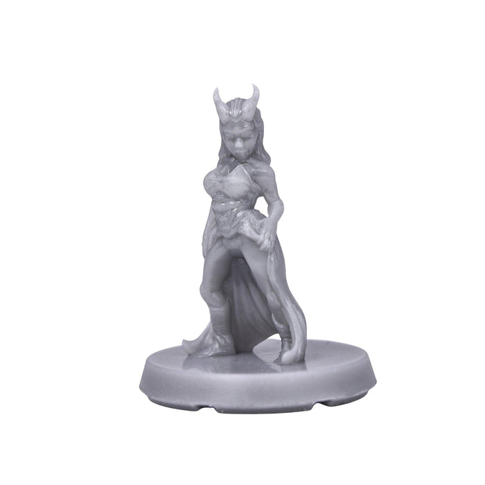 dnd miniature Demonkin Courtesan for dungeons and slaying dragons in tabletop wargaming.-Miniature-EC3D- GriffonCo Shoppe