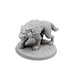 dnd miniature Dire Wolf for dungeons and slaying dragons in tabletop wargaming.-Miniature-Lost Adventures- GriffonCo Shoppe