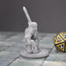 dnd miniature Dwarf Knight with Chain and Sword for dungeons and slaying dragons in tabletop wargaming.-Miniature-Arbiter- GriffonCo Shoppe