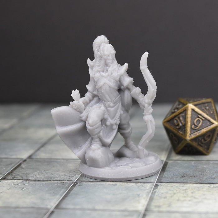 dnd miniature Elven Set for dungeons and slaying dragons in tabletop wargaming.-Miniature-Arbiter- GriffonCo Shoppe