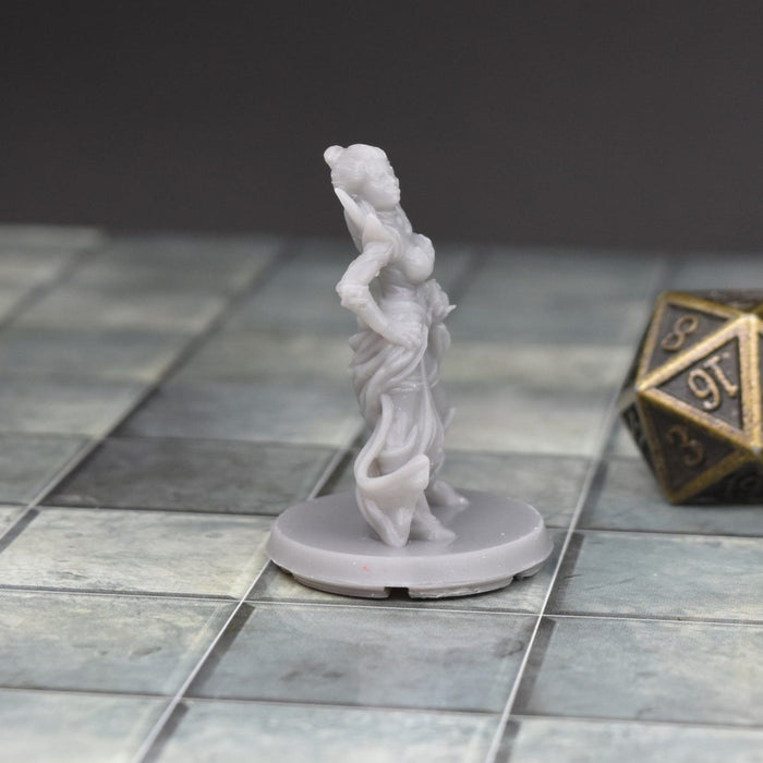 dnd miniature Female Vampire for dungeons and slaying dragons in tabletop wargaming.-Miniature-EC3D- GriffonCo Shoppe