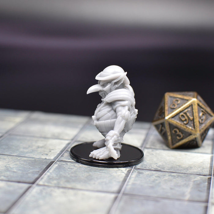 dnd miniature Goblin Boss for dungeons and slaying dragons in tabletop wargaming.-Miniature-Cross Lances- GriffonCo Shoppe