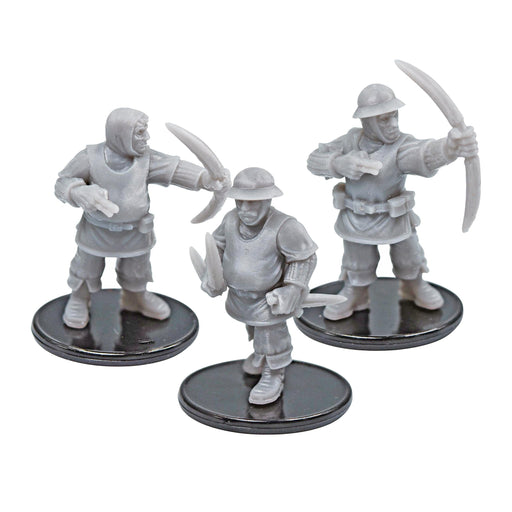 dnd miniature Guard - Archers for dungeons and slaying dragons in tabletop wargaming.-Miniature-Duncan Shadow- GriffonCo Shoppe