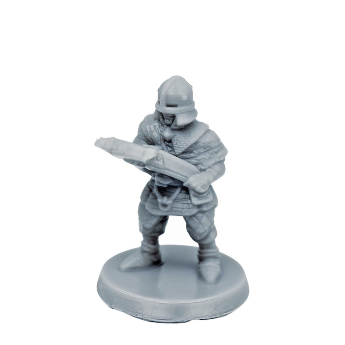 dnd miniature Guard with Crossbow for dungeons and slaying dragons in tabletop wargaming.-Miniature-EC3D- GriffonCo Shoppe