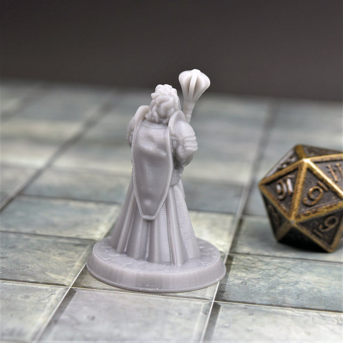 dnd miniature Human Cleric for dungeons and slaying dragons in tabletop wargaming.-Miniature-Brite Minis- GriffonCo Shoppe