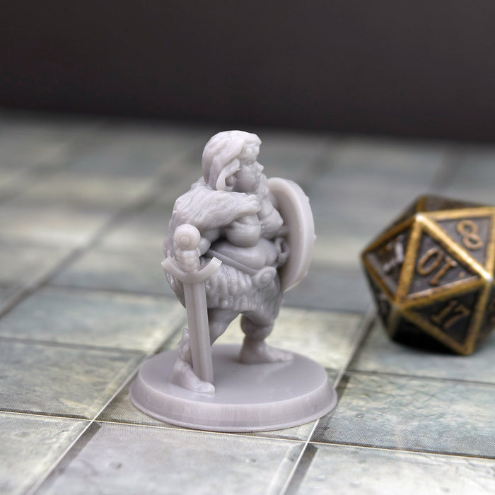 dnd miniature Human Female Barbarian for dungeons and slaying dragons in tabletop wargaming.-Miniature-Brite Minis- GriffonCo Shoppe