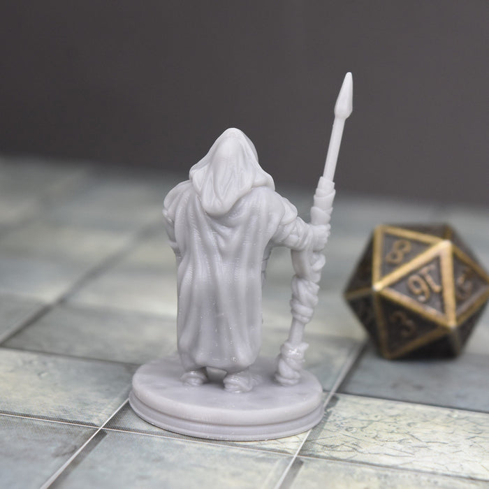 dnd miniature Ice Hunter Fisherman for dungeons and slaying dragons in tabletop wargaming.-Miniature-EC3D- GriffonCo Shoppe