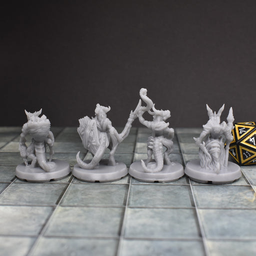 dnd miniature Kobold Set for dungeons and slaying dragons in tabletop wargaming.-Miniature-EC3D- GriffonCo Shoppe