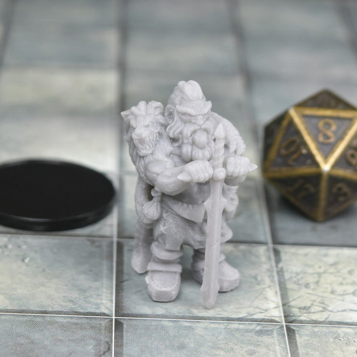 dnd miniature Lomli Longclaw for dungeons and slaying dragons in tabletop wargaming.-Miniature-Miniatures of Madness- GriffonCo Shoppe
