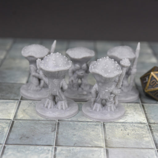 dnd miniature Myconid Army for dungeons and slaying dragons in tabletop wargaming.-Miniature-Fat Dragon Games- GriffonCo Shoppe