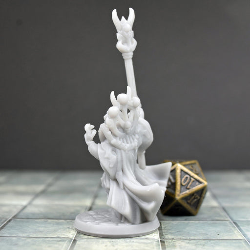 dnd miniature Necromancer for dungeons and slaying dragons in tabletop wargaming.-Miniature-Arbiter- GriffonCo Shoppe