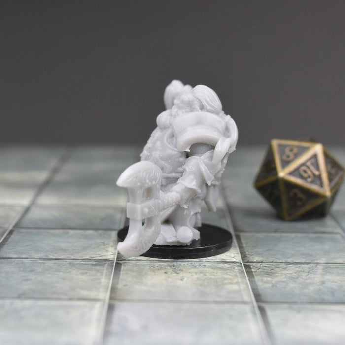 dnd miniature Vognar Cutthroats Dwarf for dungeons and slaying dragons in tabletop wargaming.-Miniature-Miniatures of Madness- GriffonCo Shoppe