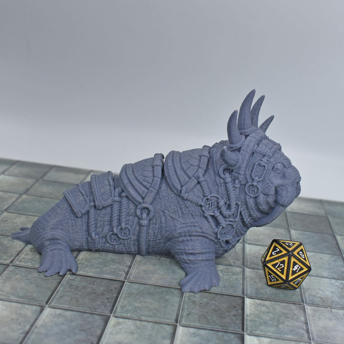 dnd miniature Walrus God for dungeons and slaying dragons in tabletop wargaming.-Miniature-EC3D- GriffonCo Shoppe