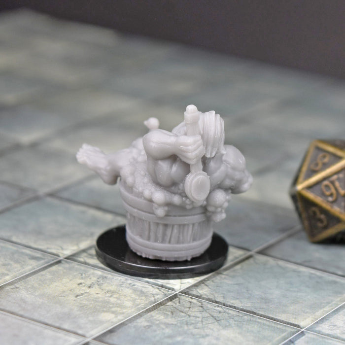 dnd miniature funny dwarf for dungeons and slaying dragons in tabletop wargaming.-Miniature-Miniatures of Madness- GriffonCo Shoppe