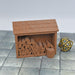 dnd scatter terrain Firewood shed for tabletop wargaming-Scatter Terrain-EC3D- GriffonCo Shoppe